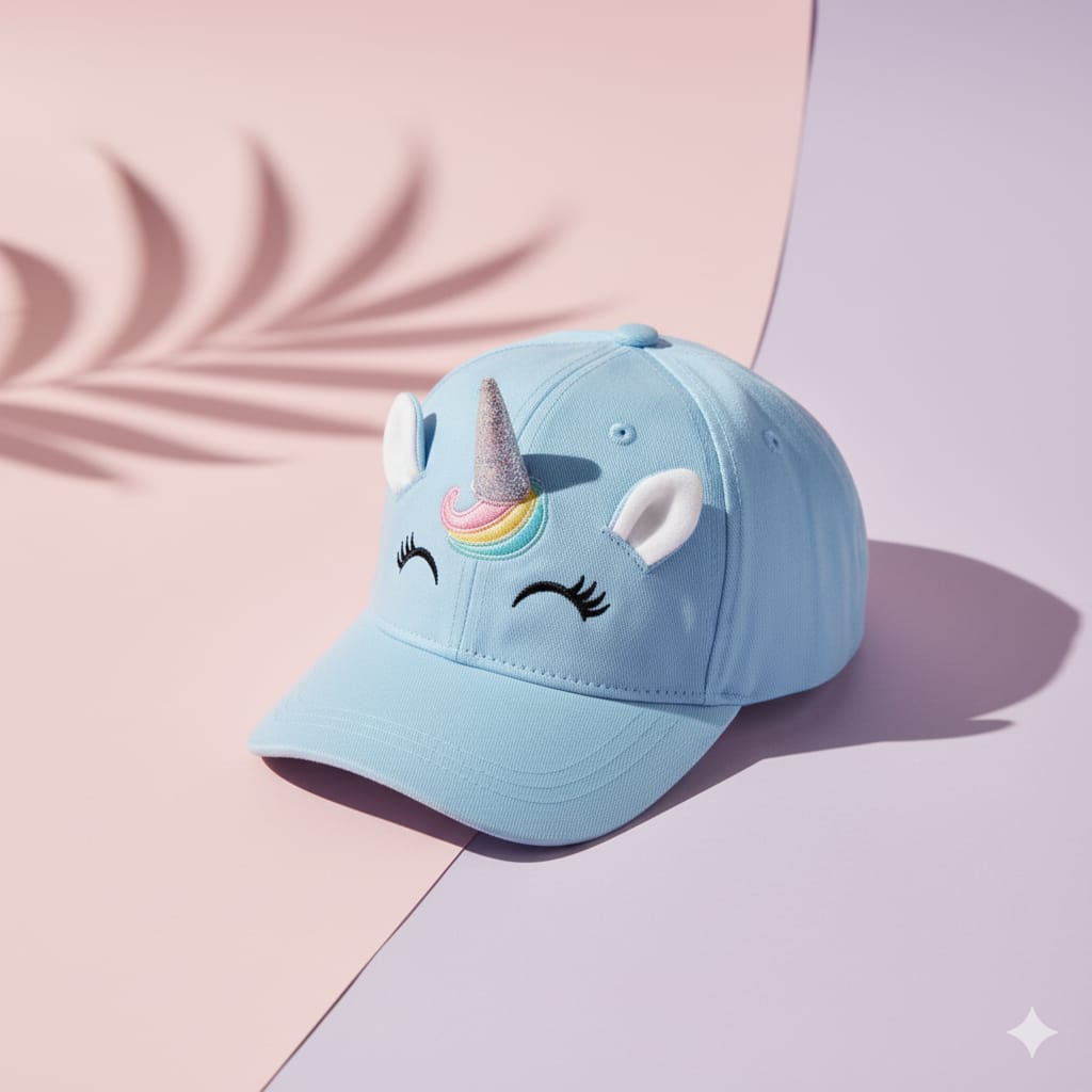 Kids Cotton Cap - Comfortable & Stylish